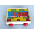 Brand New Kids Education Blocks, 30 peças de blocos de madeira para crianças, Handmade Colorful Baby Blocks